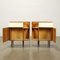 Tables de Chevet Vintage en Noyer, Italie, 1960s, Set de 2 4