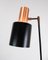 Lámpara de pie modelo Studio de metal y cobre de Jo Hammerborg, años 70, Imagen 2