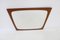 Vintage Danish Teak Mirror, 1960s 3