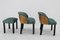 Italienische Vintage Stühle mit Hocker, 1940er, 3er Set 8