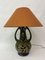 Large West German Ceramic Table Lamp, 1970s 2