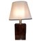 Brown Parchment Table Lamp in the style of Aldo Tura, 1970s 1