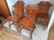 Vintage Tyrolean Dining Chairs in Pine, 1970s, Set of 4 5