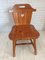 Vintage Tyrolean Dining Chairs in Pine, 1970s, Set of 4 6