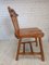 Vintage Tyrolean Dining Chairs in Pine, 1970s, Set of 4 12