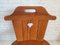 Vintage Tyrolean Dining Chairs in Pine, 1970s, Set of 4 9