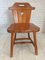 Vintage Tyrolean Dining Chairs in Pine, 1970s, Set of 4 7
