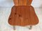 Vintage Tyrolean Dining Chairs in Pine, 1970s, Set of 4 10
