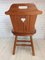 Vintage Tyrolean Dining Chairs in Pine, 1970s, Set of 4 13