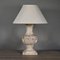 20th Century Painted Wooden Baluster Table Lamps, Set of 2 2