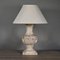20th Century Painted Wooden Baluster Table Lamps, Set of 2, Image 2