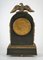Reloj de viaje Imperio de bronce de finales del siglo XIX, Imagen 5