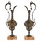 Early 20th Century Empire Bronze Ewers, Set of 2 1