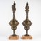 Early 20th Century Empire Bronze Ewers, Set of 2, Image 6