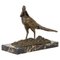 Tierstatue aus patinierter Bronze, 1930er 1