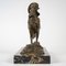 Estatua de animal que representa un faisán de bronce patinado, años 30, Imagen 6