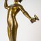 Art Deco Bronzeskulptur von Brandel, 1930er 6