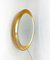 Mid-Century Moderner Gold Spiegel aus Holz, Italien, 1960er 2