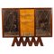 Moderne italienische Mid-Century Bar aus Holz, Osvaldo Borsani zugeschrieben, 1950er 1