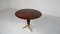 Mid-Century Modern Maple and Brass Round Gueridon attributed to I.S.A Bergamo, 1950s 2