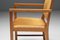 Scandinavian Conference Chairs in Natural Leather, 1970s, Image 14