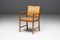 Scandinavian Conference Chairs in Natural Leather, 1970s, Image 12