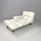 Italienische Postmodern Padded Blue & White Cubes Chaiselongue zugeschrieben Arflex, 1990er 5