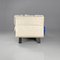 Chaise Longue Postmoderne Rembourrée en Cubes Bleus et Blancs attribuée à Arflex, Italie, 1990s 9