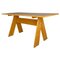 Italian Modern Wooden Dining Table attributed to Gigi Sabadin for Stilwood, 1970s 1