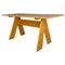 Mesa de comedor italiana moderna de madera atribuida a Gigi Sabadin para Stilwood, años 70, Imagen 1