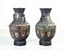 Champlevé Vasen, Japan, 20. Jahrhundert, 2er Set 7
