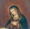 Madonna mit Kind, Öl auf Kupfer, 1600er, Gerahmt 3