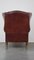 Large Leather Wing Chair 5