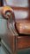 Large Leather Wing Chair 10