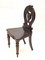 Mid Victorian Hall Chairs in Mahogany, 1840s, Set of 2 7
