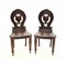 Mid Victorian Hall Chairs in Mahogany, 1840s, Set of 2 2