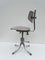 Adjustable Swivel Office Chair from Tubax, 1940s 5