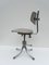 Adjustable Swivel Office Chair from Tubax, 1940s, Image 5