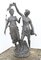 Garden Art Italian Bronze Lovers Statue, Image 1