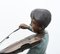 Bronze Boy Violin Player Amadeus Mozart Statue, Image 4