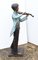 Bronze Boy Violin Player Amadeus Mozart Statue 7