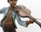 Bronze Boy Violin Player Amadeus Mozart Statue, Image 12