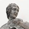 Statue de violoniste féminine en bronze Roman Maiden Garden Art Violoniste 4