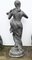 Bronze Geigerin Statue Roman Maiden Garden Art Violinist 5