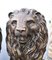 Bronze Lion Gatekeeper Statues Guard Casting Lions, Set of 2 2