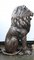 Bronze Lion Gatekeeper Statues Guard Casting Lions, Set of 2, Image 9