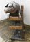 Statue de cochon en bronze grandeur nature observant l'art du jardin de truie 4