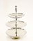 Silver Plate Cake Stand 3 Tiered Afternoon Tea 5