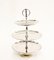 Silver Plate Cake Stand 3 Tiered Afternoon Tea 8