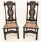 Farmhouse Carolean Chairs in Walnut, 1880s, Set of 2 9
